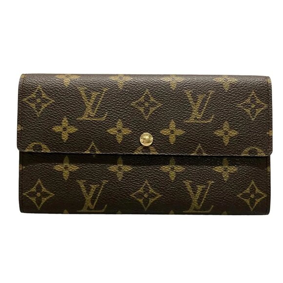 Auth LOUIS VUITTON Pochette Porte Monnaie Credit M61725 Monogram CA0947 - Picture 1 of 13